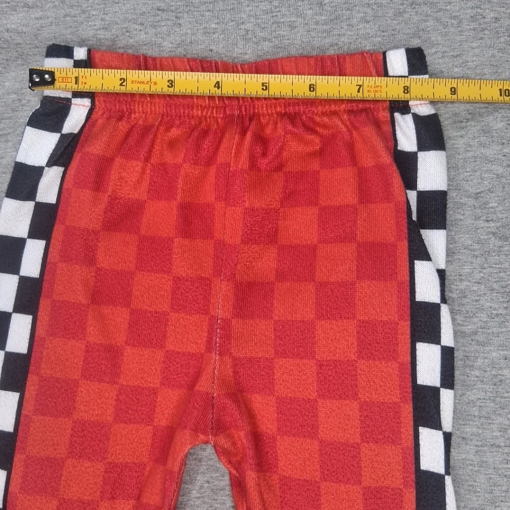 Disney Pixar Cars Lightning McQueen Pajama Set Toddler Red Stretchy 3T